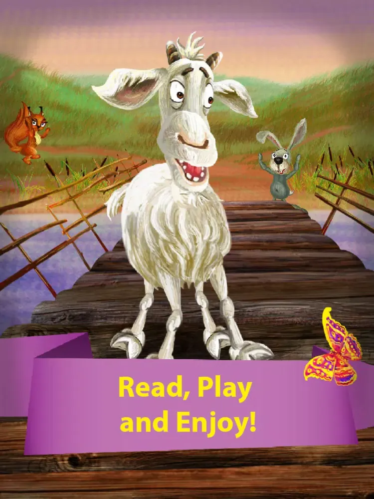 Three Billy Goats Gruff iPad  Screenshots