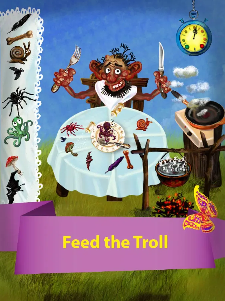 Three Billy Goats Gruff iPad  Screenshots