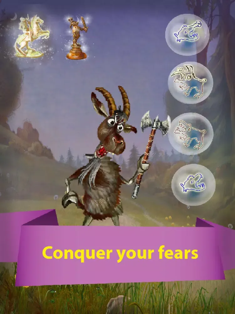 Three Billy Goats Gruff iPad  Screenshots