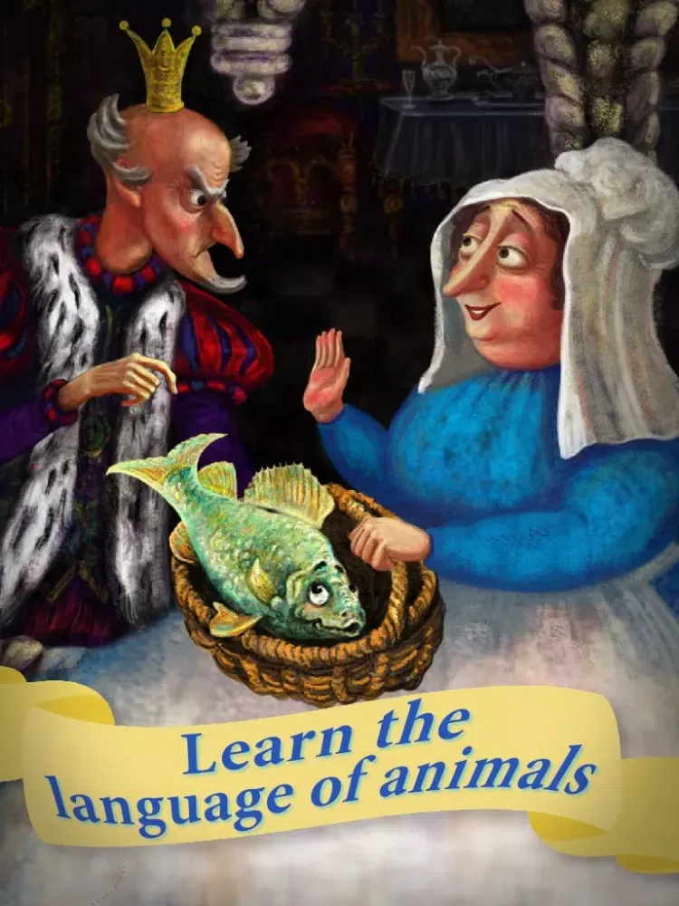 Golden Hair Fairy Tale - The Library of Classic Bedtime Stories for Kids Full iPad  Screenshots