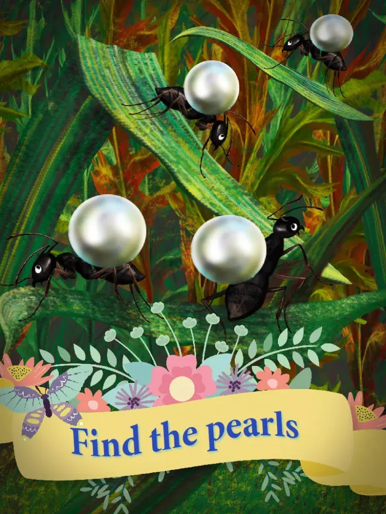 Golden Hair Fairy Tale - The Library of Classic Bedtime Stories for Kids Full iPad  Screenshots