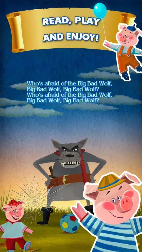 Three Little Pigs and Big Bad Wolf Full Screenshots