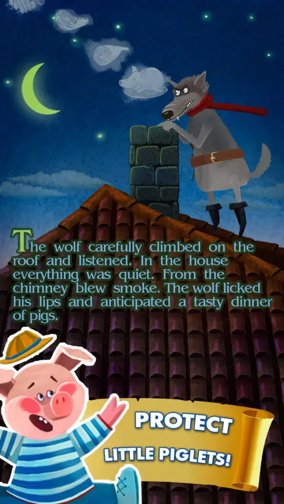 Three Little Pigs and Big Bad Wolf Full Screenshots