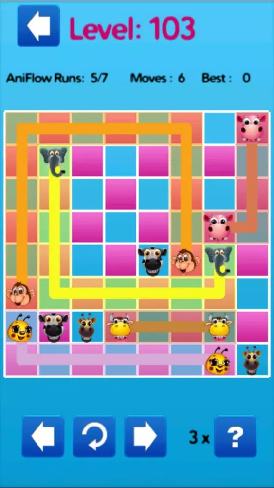Animal Pair Connect: Match Puzzle Free Fun Game To Connect Two Animal Pairs without crossing two lines سکرین شاٹس