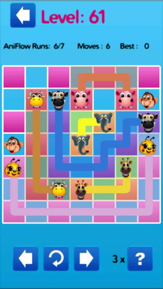 Animal Pair Connect: Match Puzzle Free Fun Game To Connect Two Animal Pairs without crossing two lines سکرین شاٹس
