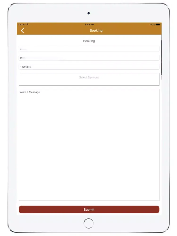 Barber Inc iPad 应用截图
