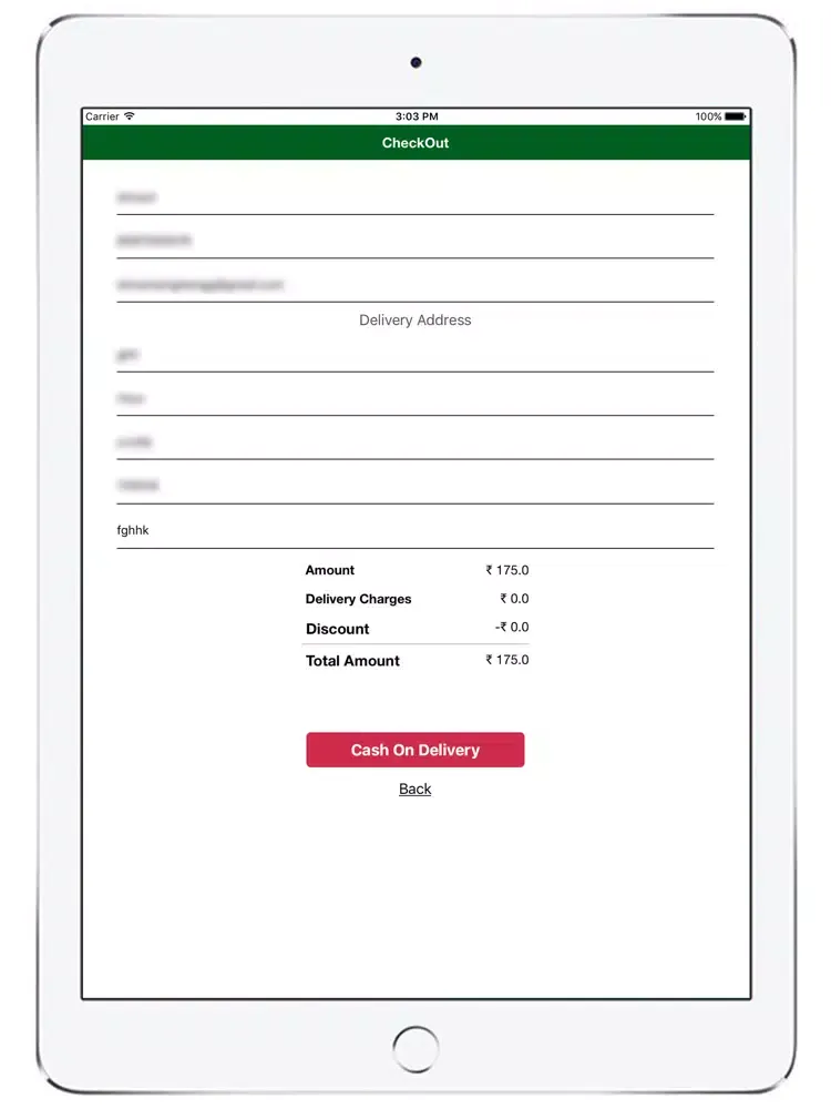 Zrzuty ekranu Bengal Jhatka iPad 
