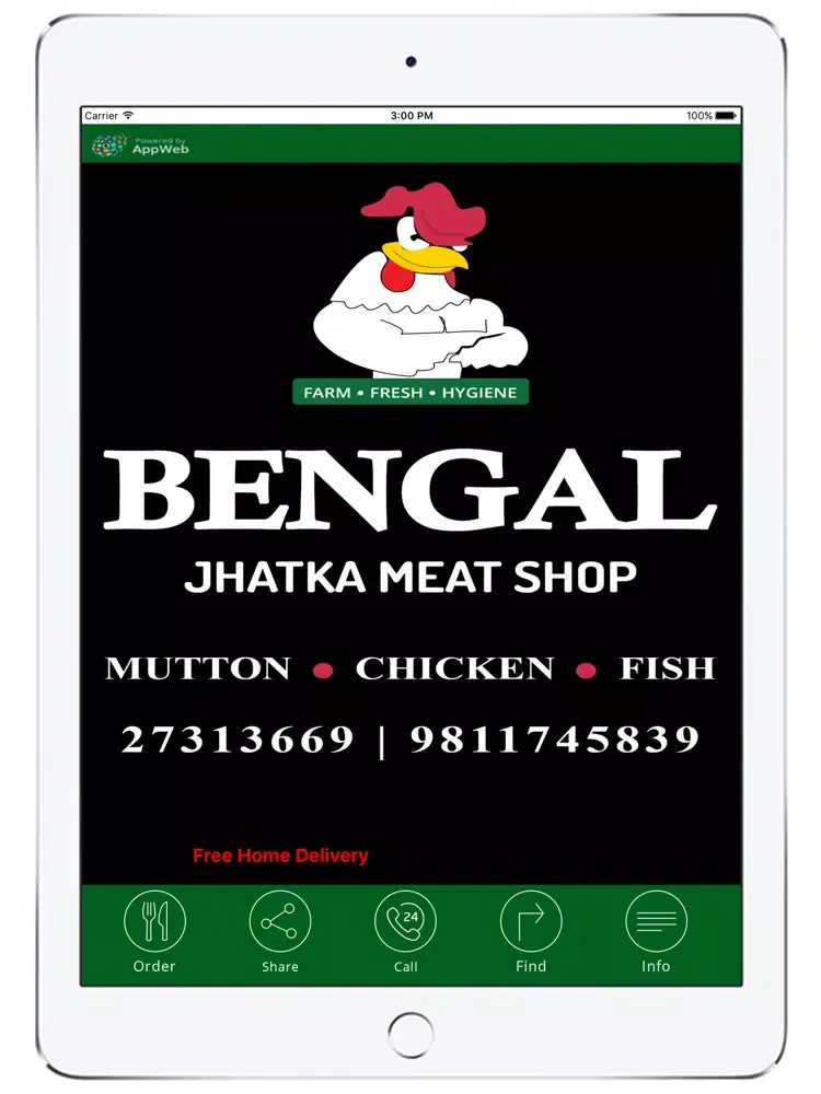 Zrzuty ekranu Bengal Jhatka iPad 