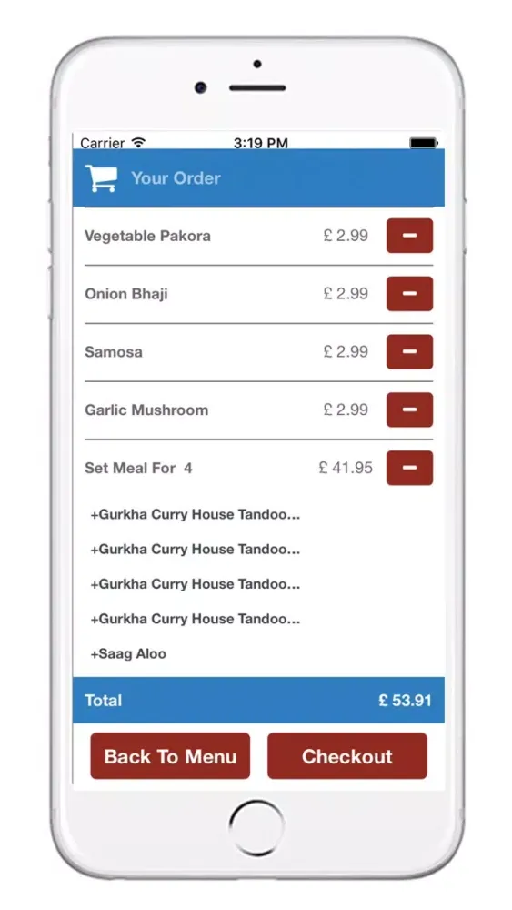 Gurkha Curry House Screenshots