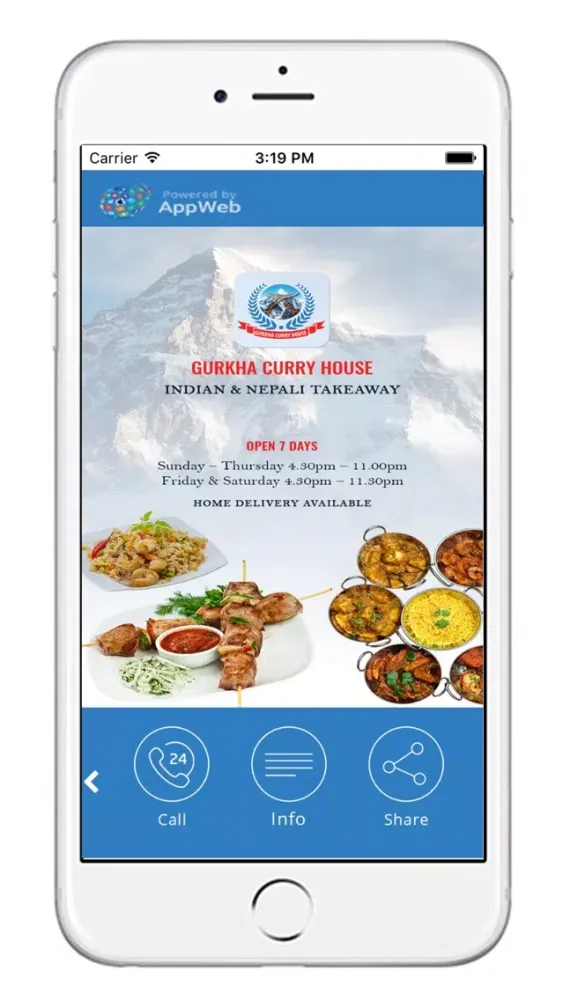 Gurkha Curry House Screenshots