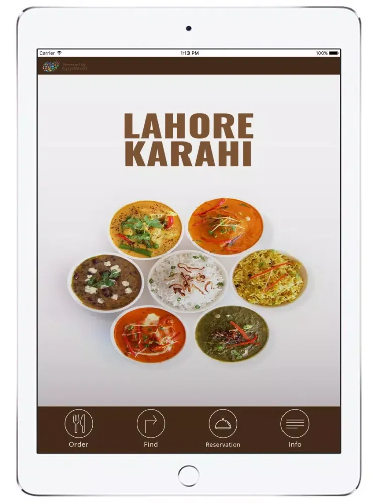 Lahore Karahi - LKA iPad  スクリーンショット