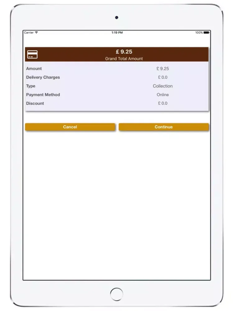 Lahore Karahi - LKA iPad  スクリーンショット