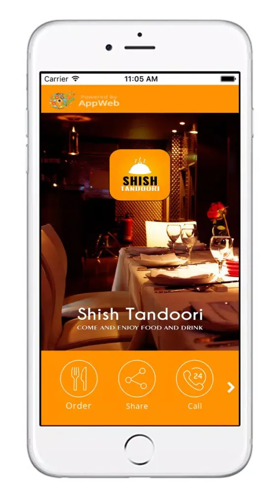 Capturas de tela do Shish Tandoori