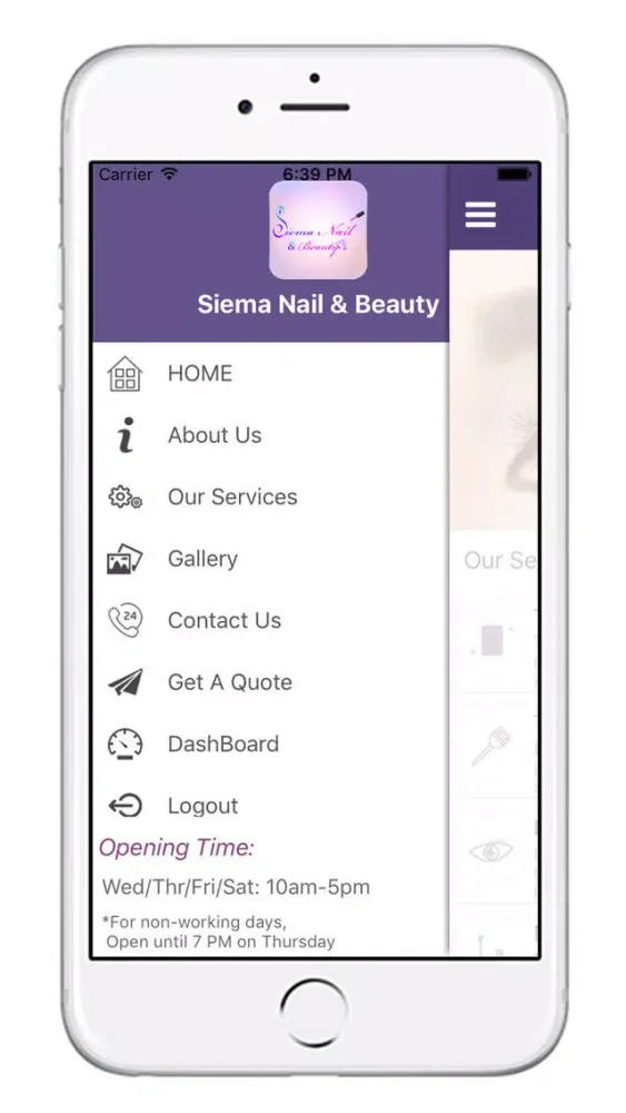 ภาพหน้าจอของ Siema Nail and Beauty