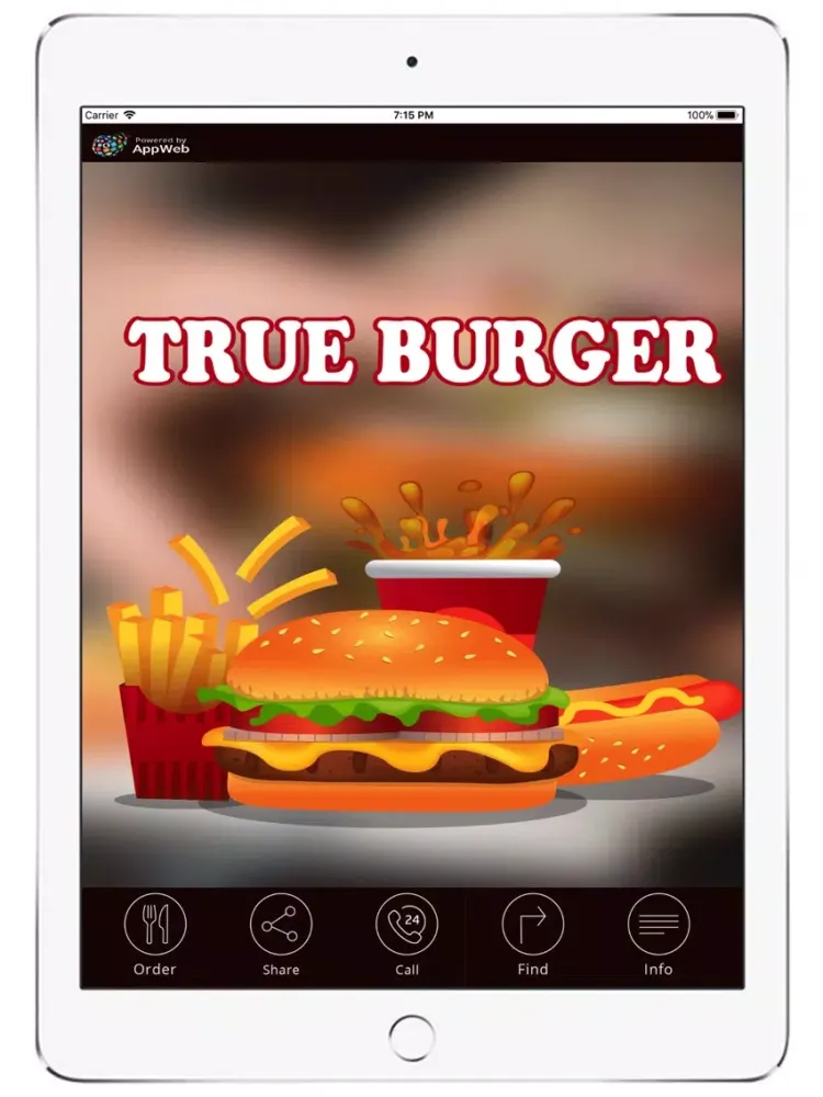Скриншоты True Burger iPad 