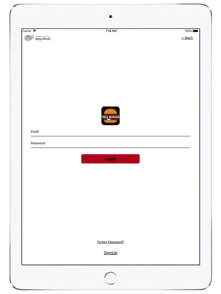 Скриншоты True Burger iPad 