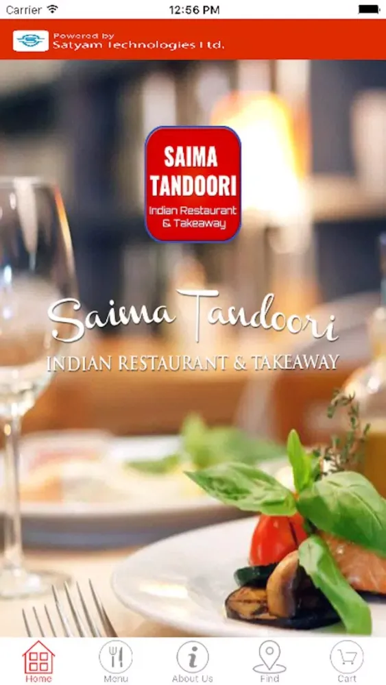SAIMA TANDOORI 스크린샷