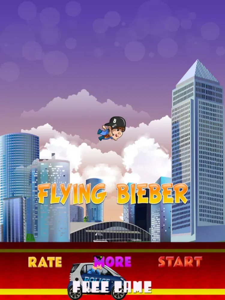 Flying Biber - Escape the Cops iPad 应用截图