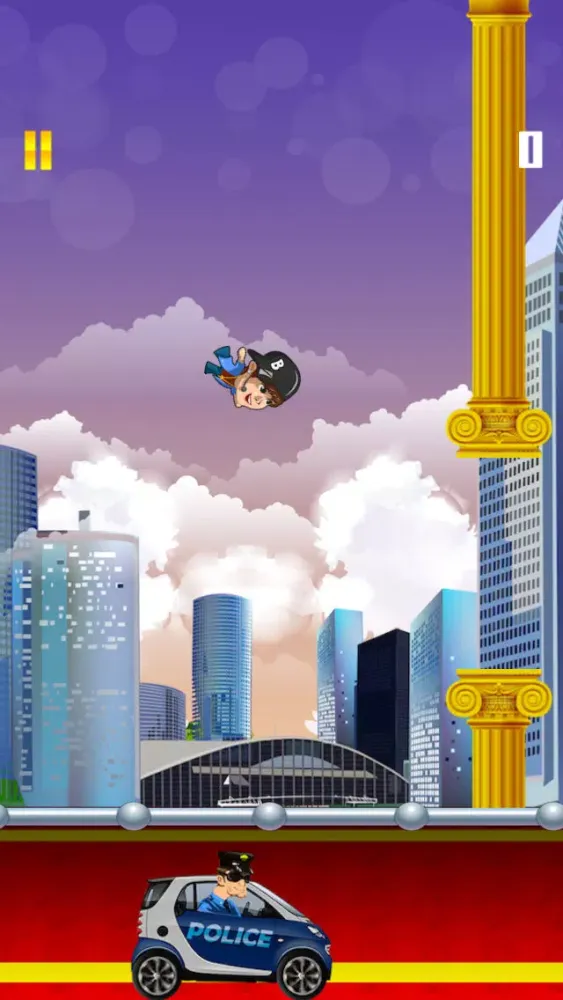 Flying Biber - Escape the Cops应用截图
