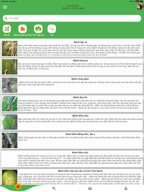 Quản lý sâu bệnh hb iPad 應用截圖