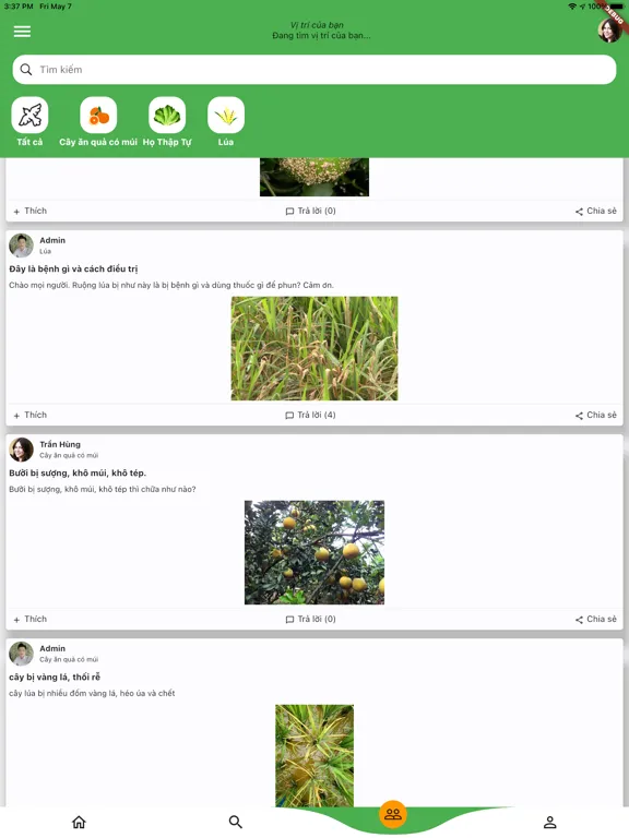 Quản lý sâu bệnh hb iPad 應用截圖