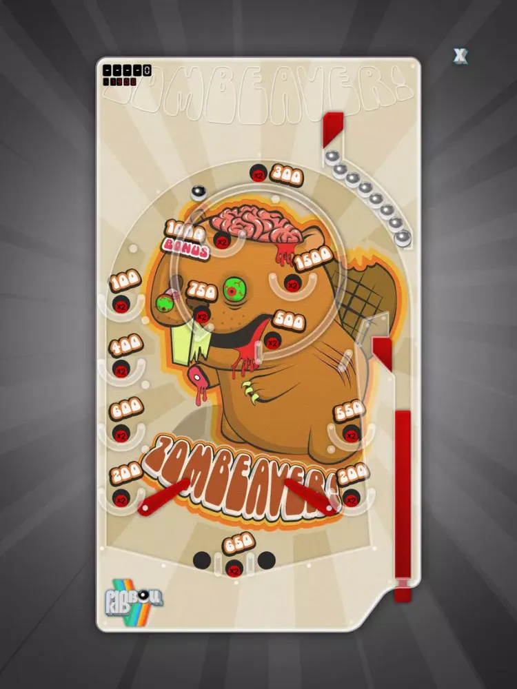 ภาพหน้าจอของ Pinball Kid iPad 