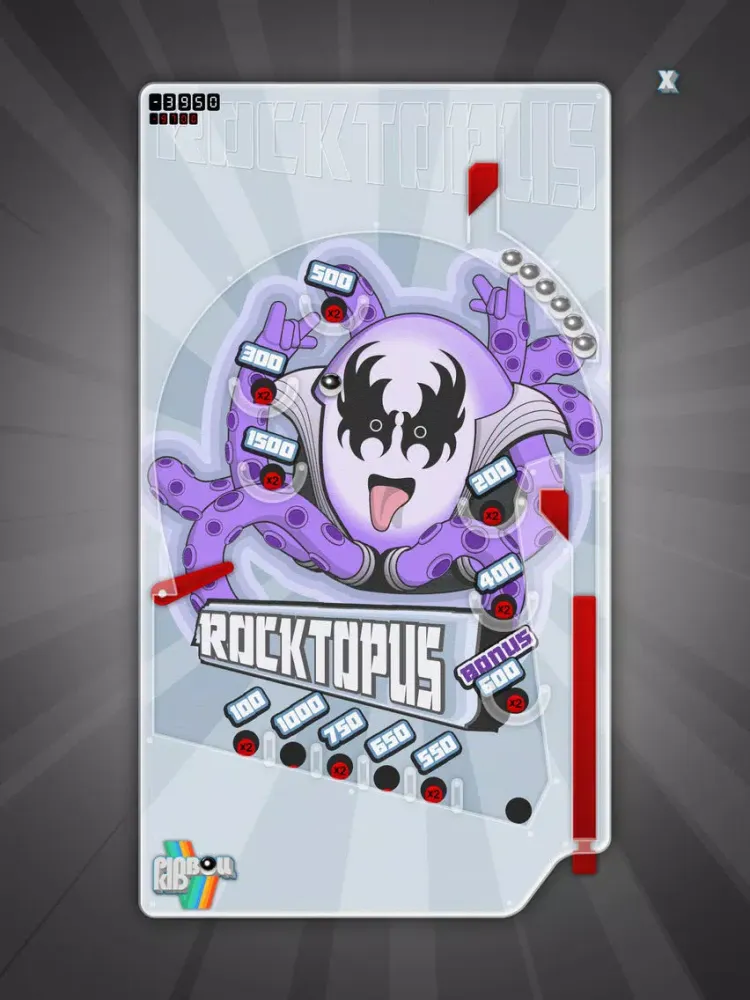ภาพหน้าจอของ Pinball Kid iPad 
