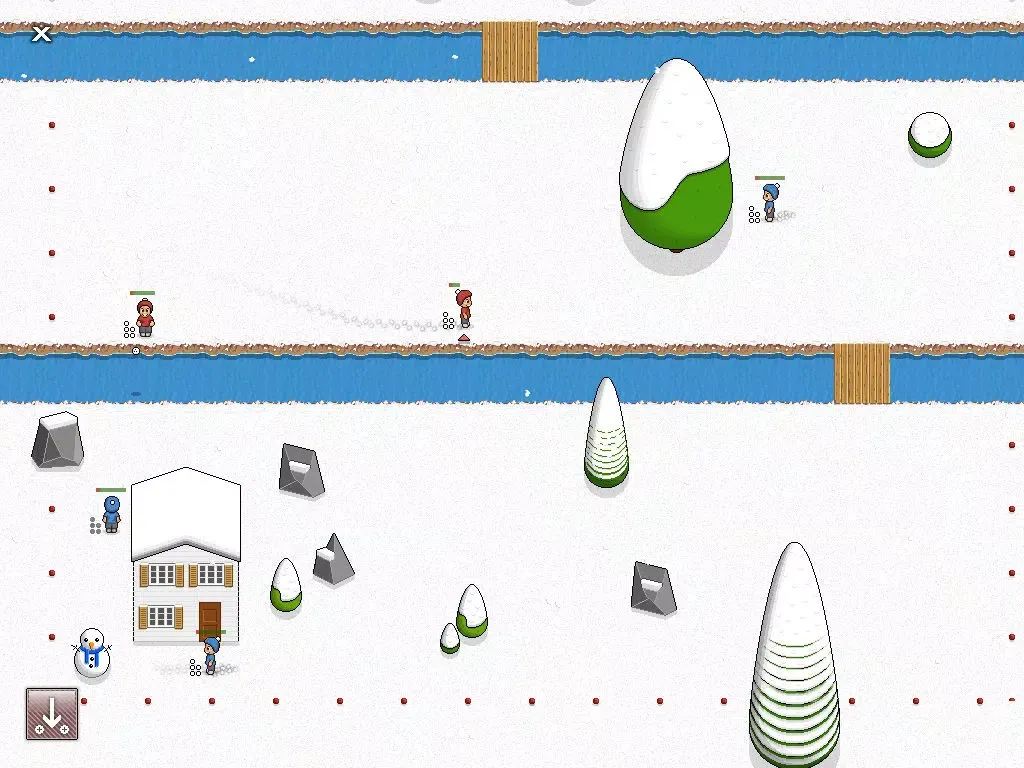 Snow Fight iPad  سکرین شاٹس