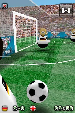 Capturas de tela do Touch Soccer 3D