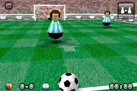 Capturas de tela do Touch Soccer 3D