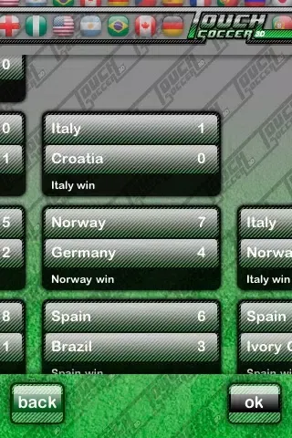 Capturas de tela do Touch Soccer 3D