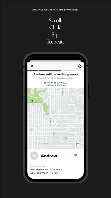Saucey: Alcohol Delivery Screenshots