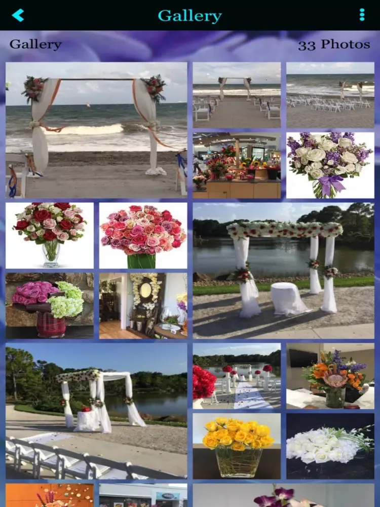 Captures d'écran de Saucha Floral Designs iPad 
