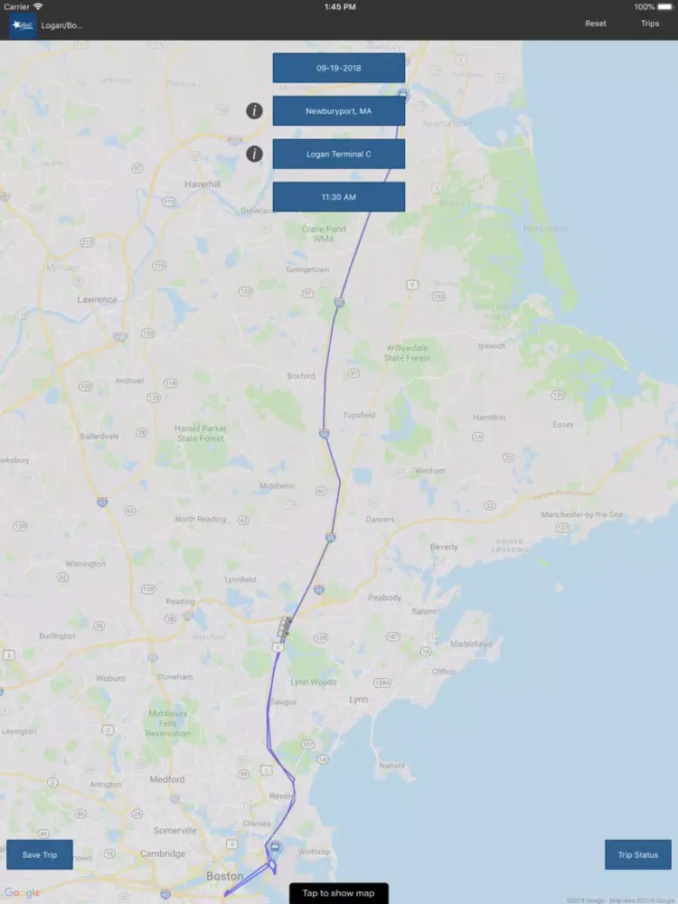 C&J Bus Tracking iPad  স্ক্রিনশট