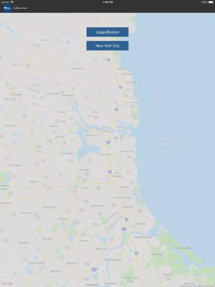 C&J Bus Tracking iPad  স্ক্রিনশট