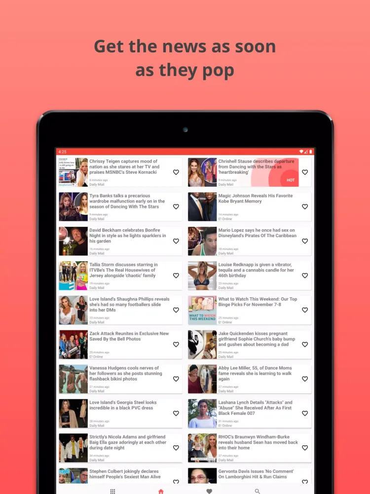 ภาพหน้าจอของ Celeb Gossip News & Photos