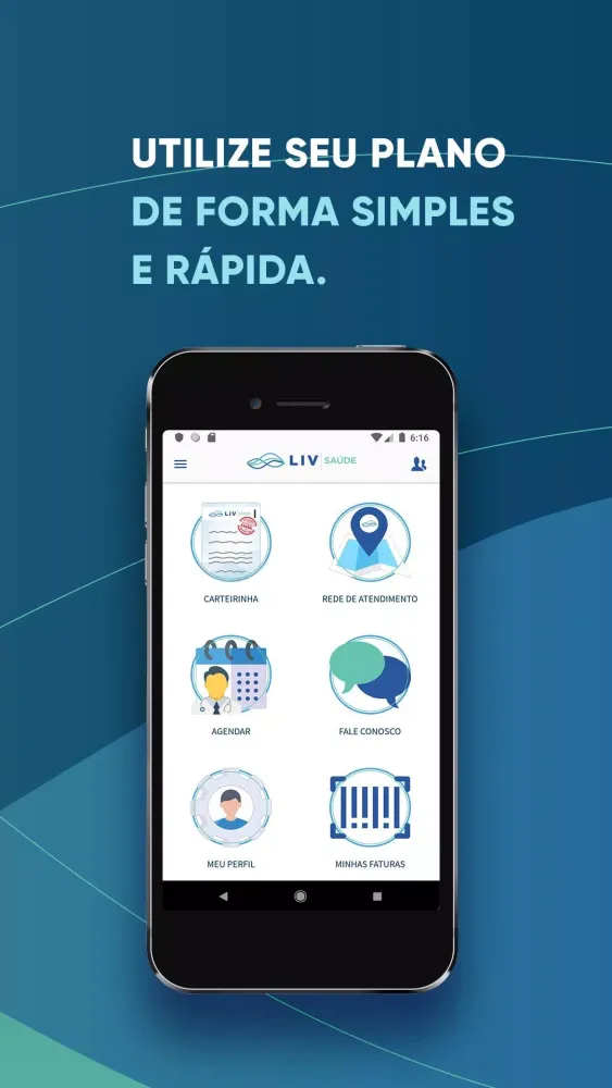 Captures d'écran de LIV Saúde