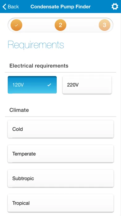 Condensate Pump Finder স্ক্রিনশট