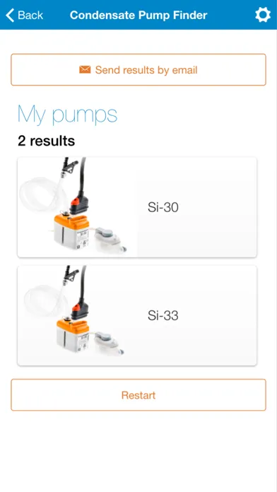 Condensate Pump Finder স্ক্রিনশট