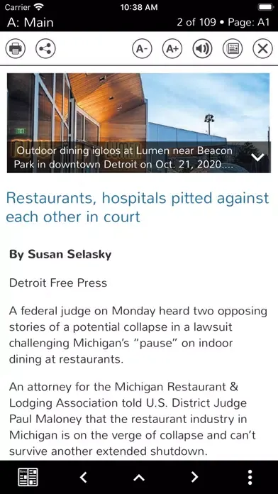 Sault Ste. Marie News eEdition Screenshots