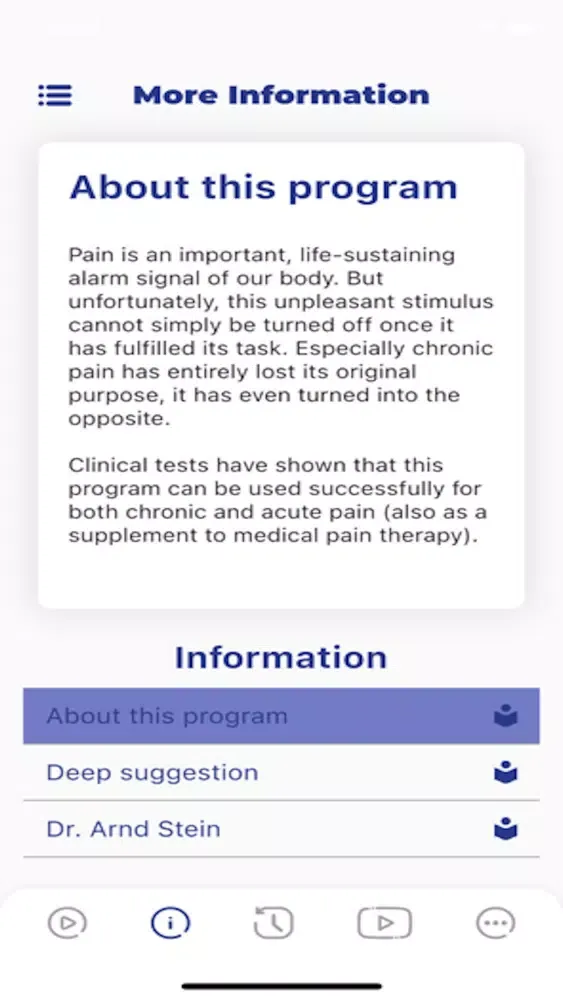 Tangkapan layar The Relief of Pain