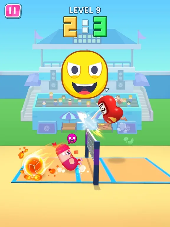 Capturas de pantalla de Sausage Volleyball iPad 