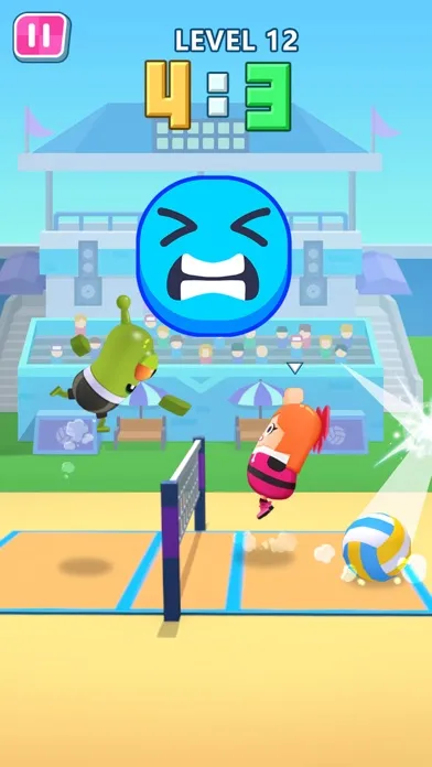 Capturas de pantalla de Sausage Volleyball