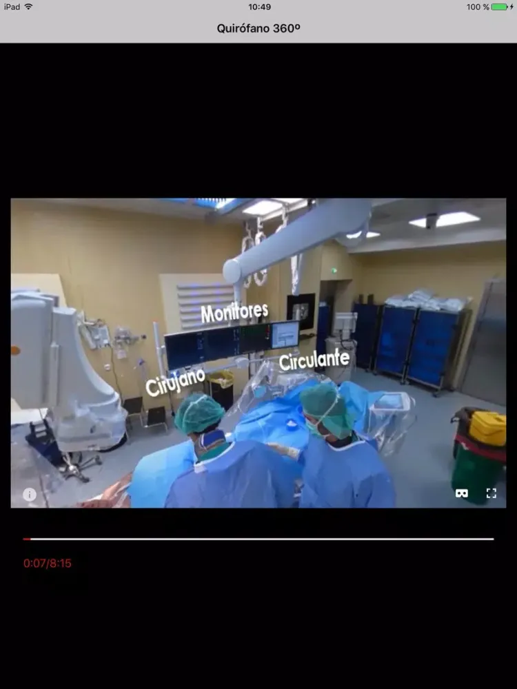 Zrzuty ekranu Quirófano 360º iPad 