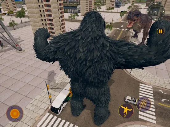 Скриншоты Monster Fights Kong-Kaiju Rush iPad 