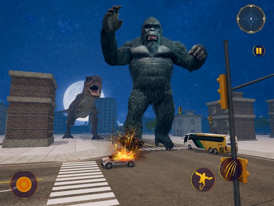 Monster Fights Kong-Kaiju Rush iPad  Screenshots