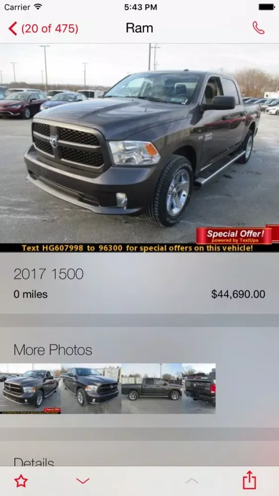 Savage 61 DealerApp Screenshots