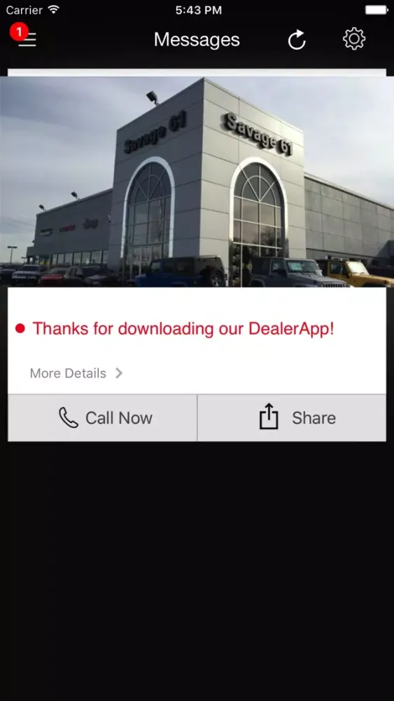 Savage 61 DealerApp Screenshots