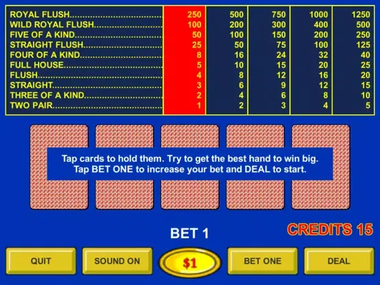 صور Double Joker Poker iPad 