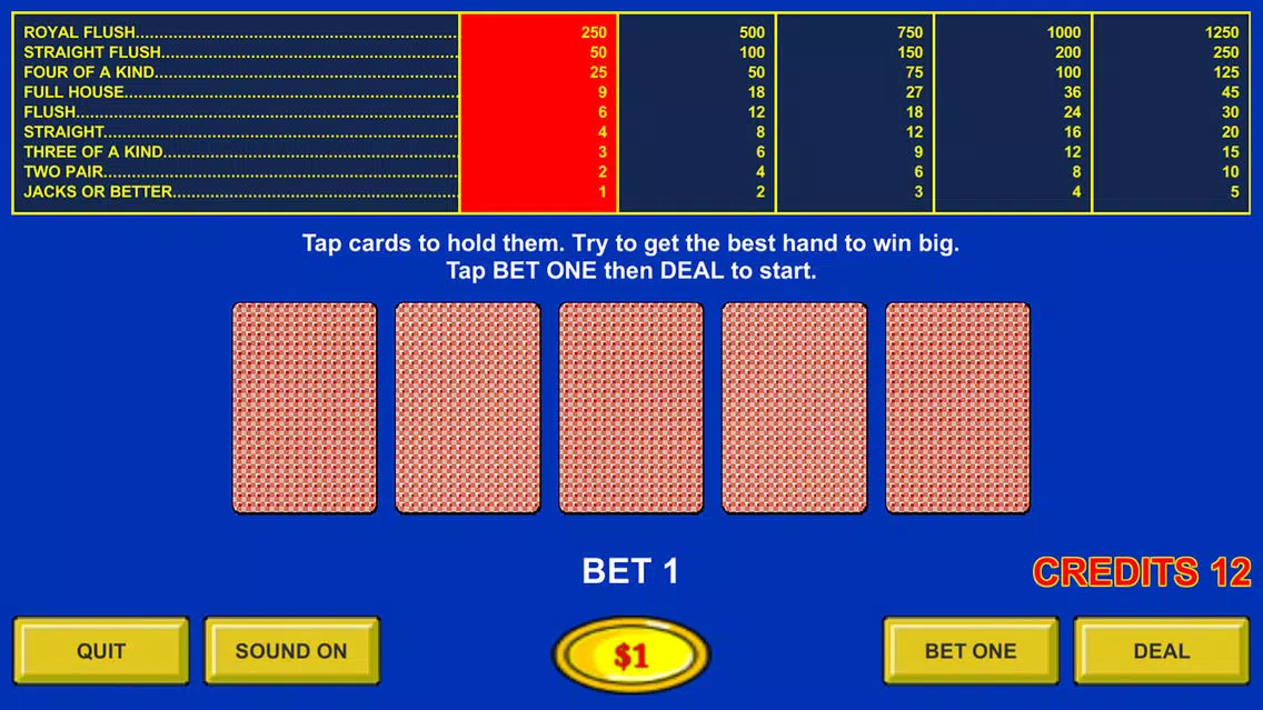 Jacks Or Better - Casino应用截图